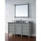 James Martin Vanities Brittany 60in Single Vanity, Urban Gray w/ 3 CM Charcoal Soapstone Quartz Top 650-V60S-UGR-3CSP - alternate 2